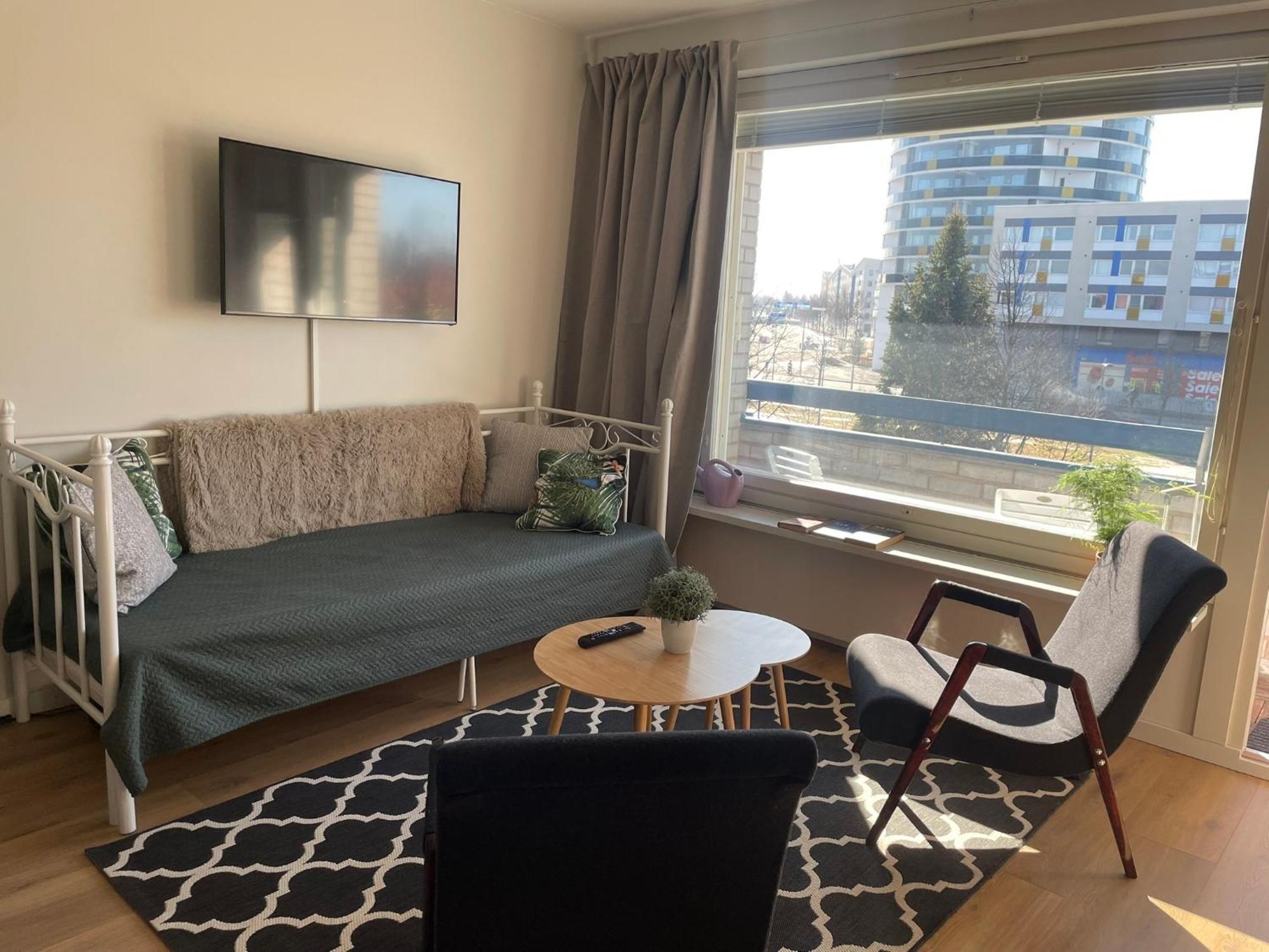 Ferienwohnung Kiva Majoitus 1-4Hloe, 500M Keskustaan, Parkkipaikka Oulu Exterior foto