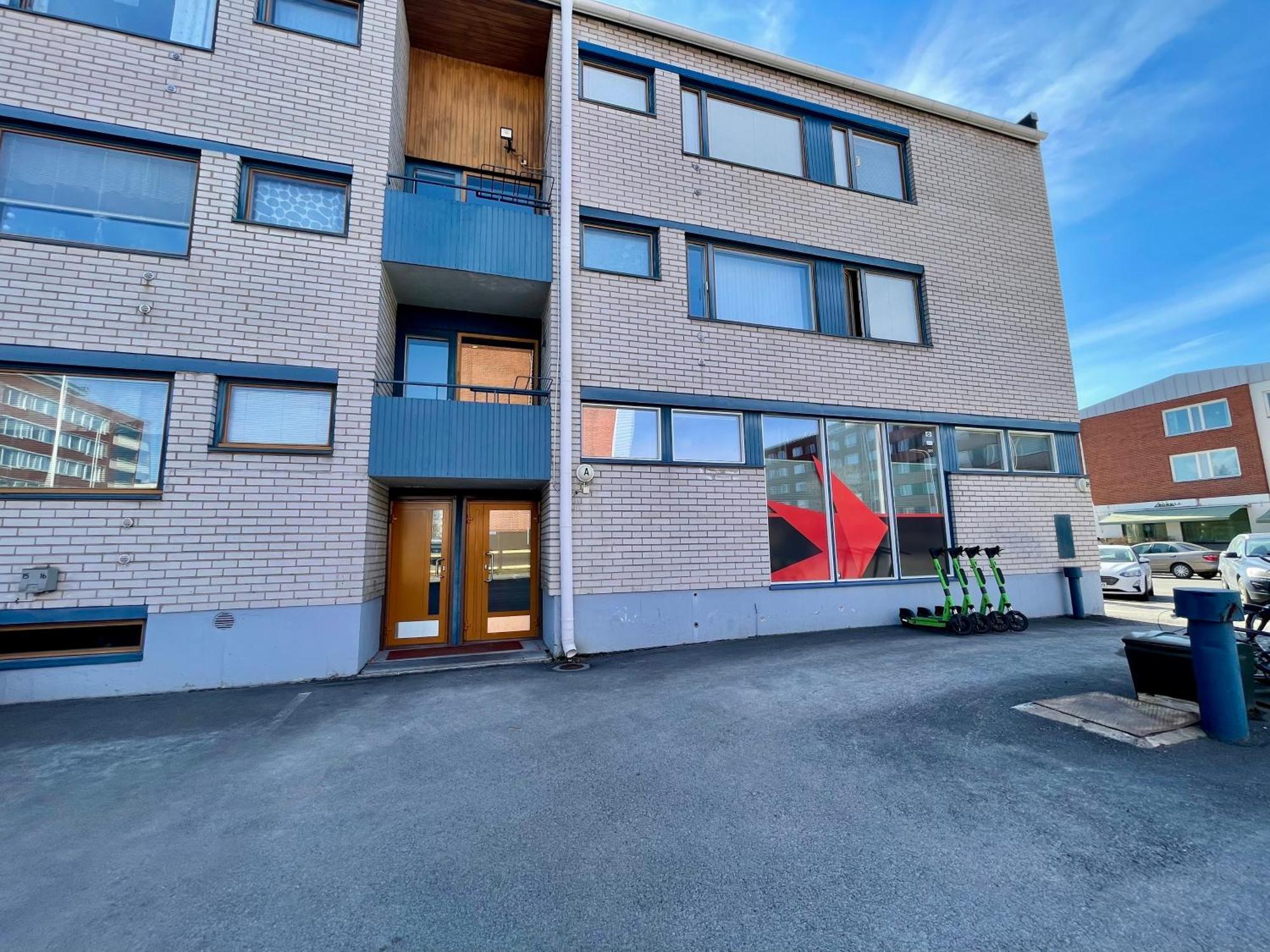Ferienwohnung Kiva Majoitus 1-4Hloe, 500M Keskustaan, Parkkipaikka Oulu Exterior foto